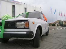 Bady-Dorzhu Ondar was given a car