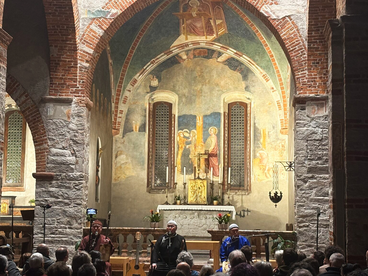 Alash at Church of San Biagio, Bellinzona, Switzerlands