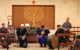 Mai-ool Sedip, Bady-Dorzhu Ondar, Ayan-ool Sam, Ayan Shirizhik, Sean Quirk. Fort Worth, Texas. 2007 tour of USA