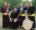 Mai-ool Sedip, Bady-Dorzhu Ondar, Ayan-ool Sam, and Ayan Shirizhik. Boston 2007 tour of USA.