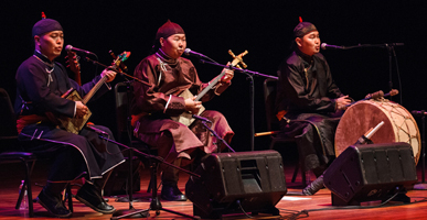 Ayan-ool Sam, Bady-Dorzhu Ondar and Ayan Shirzhik