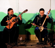 Bady-Dorzhu Ondar and Ayan-ool Sam