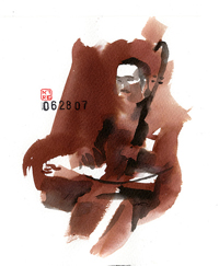 Painting by Rami Rafel