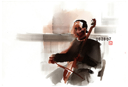 Painting by Rami Rafel